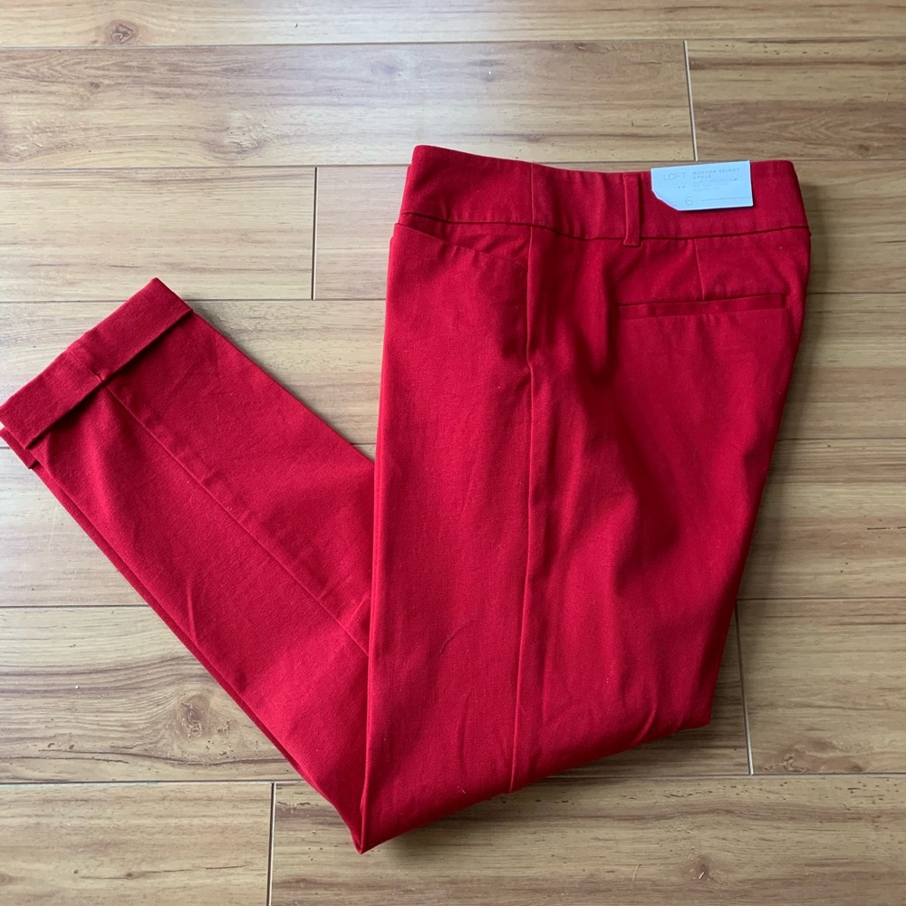 Loft modern skinny-ankle  pants